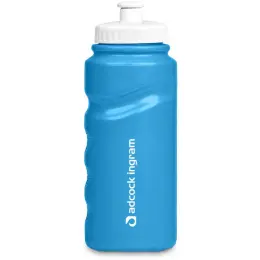 Altitude Slam Plastic Water Bottle Turquoise Branded Image